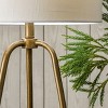nuLOOM Captiva 26" Metal Table Lamp Lighting - Brass 25.5" H x 14" W x 14" D - 4 of 4