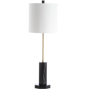 Zackary Table Lamp - Black/Brass Gold - Safavieh. - 1 of 4