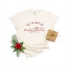 Simply Sage Market Women's Meet Me Under The Mistletoe Short Sleeve Garment Dyed Tee - 3 of 4