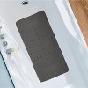 Home Mart Goods Dark Grey Non-Slip Foam Bathtub Shower Mat With Suction Cups - 3 of 4