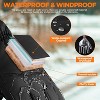 Sportneer Winter Waterproof Ski Snow Warm Gloves for Women Men, Windproof Cold Weather Thermal with Touchscreen Fingers - 3 of 4