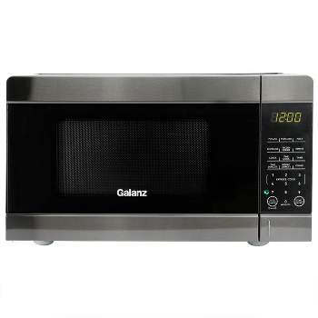 Galanz 0.9 Cubic Feet 10 Level 900 Watt Countertop Microwave in Gray