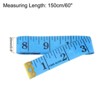 Unique Bargains Soft Plastic Flexible Tailor Seamstress Ruler Tape Measure - 2 of 4