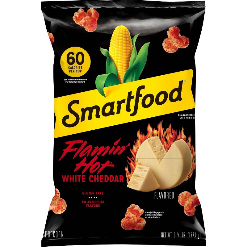 Smartfood Flamin&#39; Hot White Cheddar Popcorn - 6.25oz, 1 of 7
