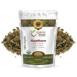 Organic Way Hawthorn Leaf & Flower Cut & Sifted - 1lb - 1 of 4