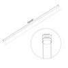 Unique Bargains Lamp Lantern Water Cooling System Acrylic Rigid Round Tubes 6" - 2 of 4