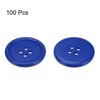 Unique Bargains Resin DIY Craft Flat 4-Hole Sewing Buttons 100 Pcs - 3 of 4