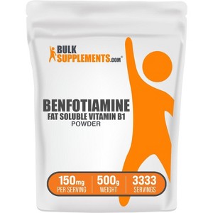 BulkSupplements Benfotiamine Powder - 1 of 4