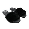 Women's Wo's Ziela Fur-Strap Slide - solei sea - 3 of 4