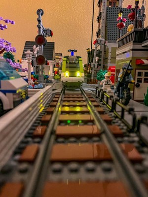 Lego passenger discount train big w