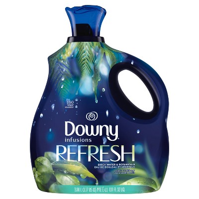 Downy Infusions Refresh Birch Liquid Fabric Softener - Water & Botanicals Scent - 101 fl oz