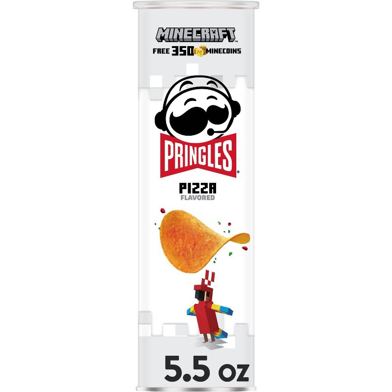 Pringles Pizza Flavored Potato Crisps Chips - 5.5oz, 1 of 13