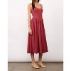 Women's Chloe Contrast Rib Midi Dress - Loucia - 4 of 4