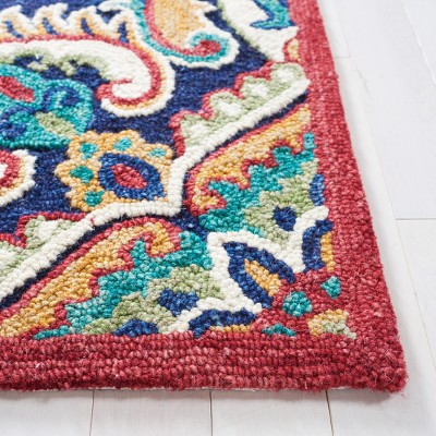Hand-Tufted Ivory Wool 8' x 10' Reversible Area Rug