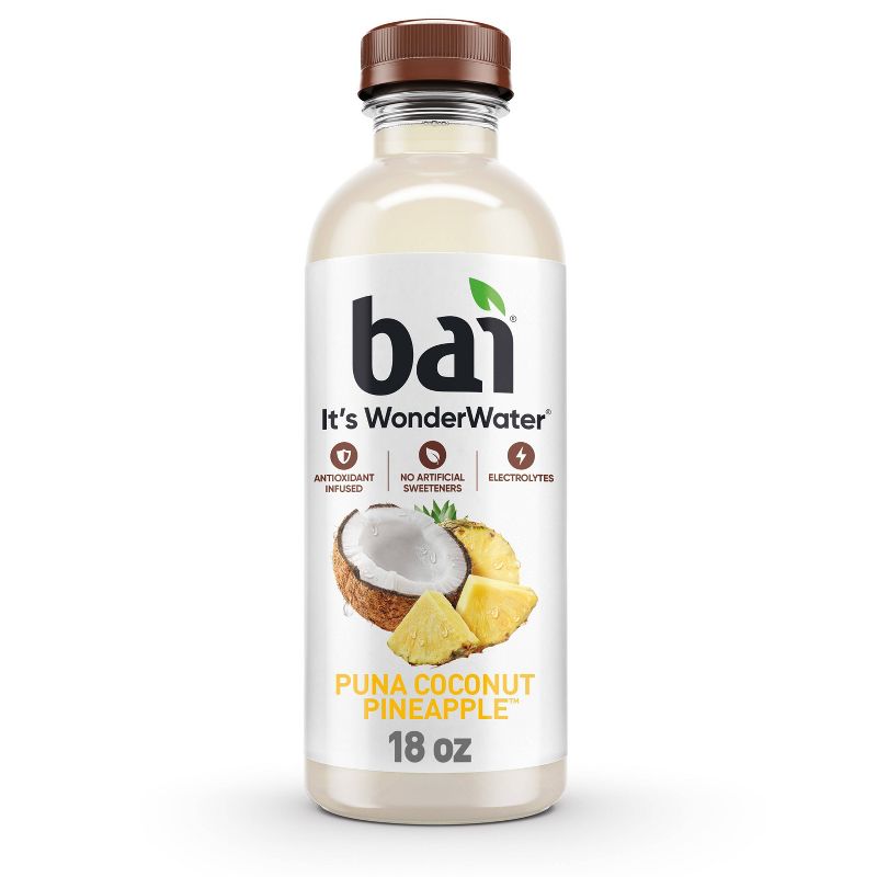 Bai Puna Coconut Pineapple Antioxidant Water - 18 fl oz Bottle, 1 of 8