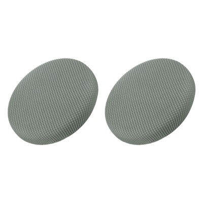 Unique Bargains Elastic Removable Stool Slipcovers and Furniture Covers Dia 12-14 Inch 2 Pcs Light Gray