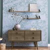 InPlace 24" Solid Wood Ledge Wall Shelf with Rustic Metal Bracket Driftwood: Industrial Style, Open Shelving for Display - 2 of 4