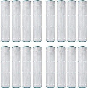 Hurricane 16 Pack HF7495-04 Advanced Pool Filter Cartridge for PA126, Unicel C-7495, Filbur FC-1296, Hayward Super-Star-Clear C5000, SwimClear C5020 - 1 of 4