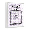 Stupell Industries Glam Black Purple Perfume Bottle, 11" x 14" - 3 of 4