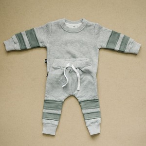 Kids Lennox Jogger Sweatsuit Set - Olive + Scout - 1 of 4