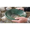 Sluice Fox Gold Pan with Dual Riffle Set; spiral gold finishing pan; dual riffle gold rush prospecting supplies for your gold panning kit - 3 of 4