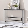 Vtec Trading Dark Gray Modern Industrial Console Table - 3 of 3