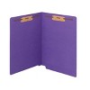 Smead WaterShed/CutLess End Tab Fastener Folder, Reinforced Straight-Cut Tab, Two Fasteners, Letter Size, 50 per Box - 2 of 4