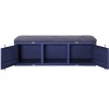 CAVINAS Storage Bench Modern Rectangle Stools with Metal Frame for Bedroom and Entryway - 4 of 4
