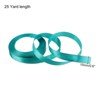 Unique Bargains Double Face Wide Satin Ribbon with Gold Edges for Wedding Bouquet - 2 of 4
