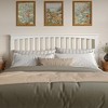 AFI Furnishings Mission King Headboard with Turbo Charger in White - 4 of 4