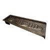 Cast Aluminum Decorative Downspout Gutter Splash Block Alligator - Oakland Living - 4 of 4