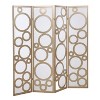 NicBex 4-Panel Room Divider for Home, Divider for Room Separation, Modern Folding Fabric Privacy Screen with Circle Pattern for Home & Office - 4 of 4