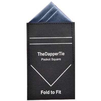 TheDapperTie - Men's Trifecta Triangle Pre Folded Pocket Square