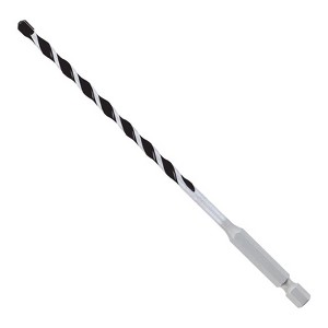 Diablo 3/16 in. X 6 in. L Multi-Material Carbide Tipped Hammer Drill Bit Hex Shank 1 pk - 1 of 2