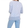 Women's Double Striped Sweater - ANGEL - 2 of 4
