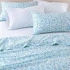 6pc Printed Pattern Percale Cotton Sheet Set - Laura Ashley - 2 of 4