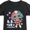 Girls' - LOL Surprise! - 4th of July Fitted Short Sleeve Graphic T-Shirt - 2 of 4
