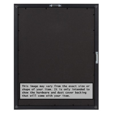 Espresso Brown Satin Wood Wall Picture Frame 26" x 20"