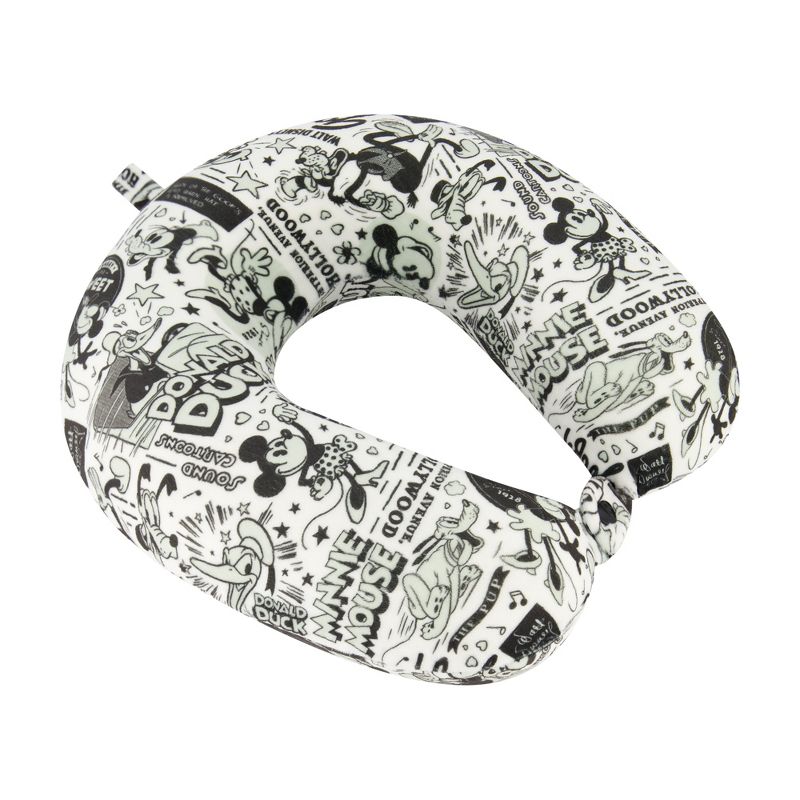 DISNEY 100 all Characters all over print travel Neck Pillow with Memory foam, 3 of 5