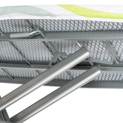 Honey-Can-Do Silver and Multi Oval Print Ironing Board with Rest