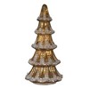 Old World Christmas Glass Battery-Operated Frosted Christmas Tree, Gold, 12in - 2 of 4
