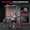 ARMAC Power Cage, Power Rack with Adjustable Cable Crossover System, Weight Cage for Home Gym - 4 of 4