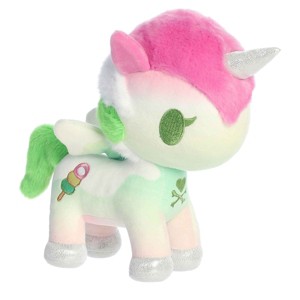 Aurora Small Frozen Treats Unicorno Mochi Ice Cream tokidoki Enchanting Stuffed Animal Multicolor 7.5" - 1 of 4