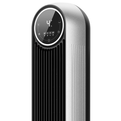 Dreo Nomad 36&#34; Quiet Bladeless Tower Fan Black/Silver