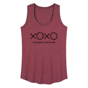 Women's - Instant Message - The Original Love Letters Graphic Racerback Tank - 1 of 4