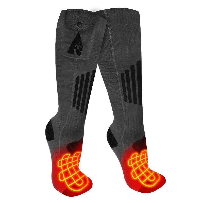 ActionHeat Wool 3.7V Rechargeable Heated Socks 2.0 with Remote - L/XL, 4 of 10
