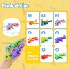 Joyfy 8 Pcs 3D Printed Dragon Flexible Articulated Dragon Fidget Toys Desk Decor, Autism Stress Relief Fidget Toys for Kids Birthday Gift Pinata - 2 of 4