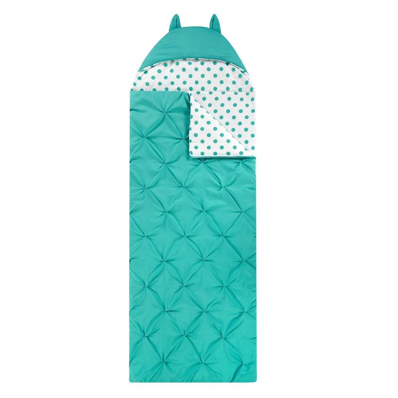 Twin XL Nicki Kids&#39; Sleeping Bag Aqua - Chic Home Design, 4 of 6