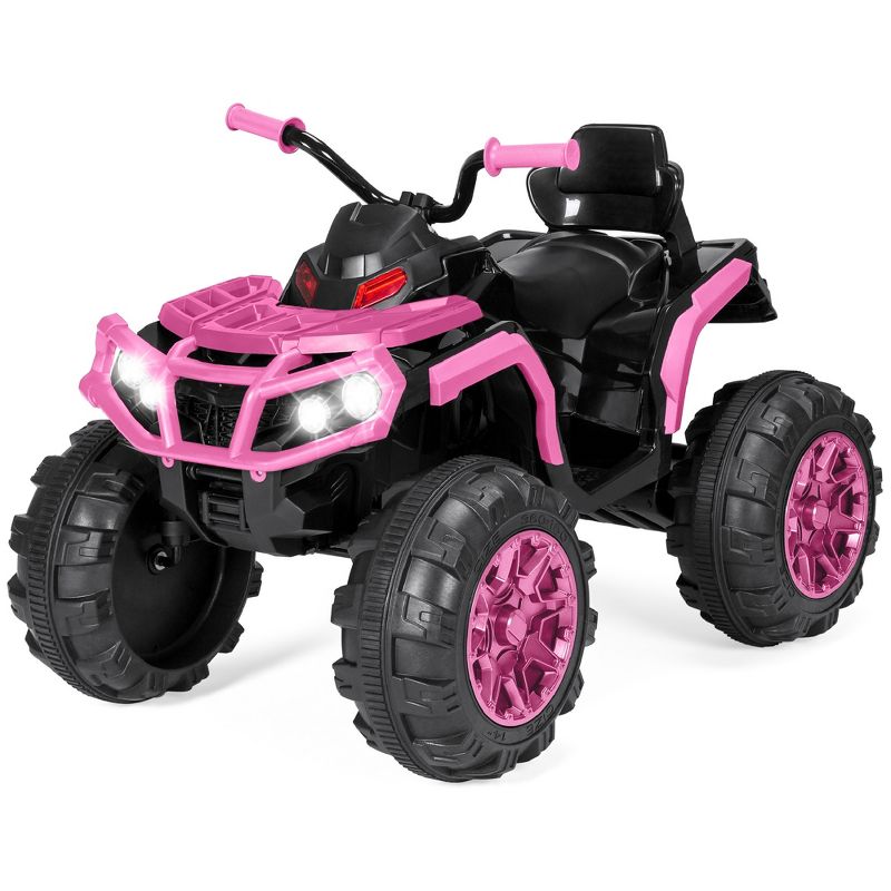 Best Choice Products 12V Kids Ride-On ATV Quad w/ Bluetooth, 3.7mph Max, Treaded Tires, LED Lights, Radio, 1 of 8