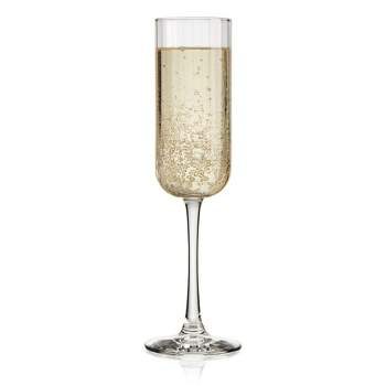 Libbey Signature Westbury Champagne Flute Glasses, Set of 4